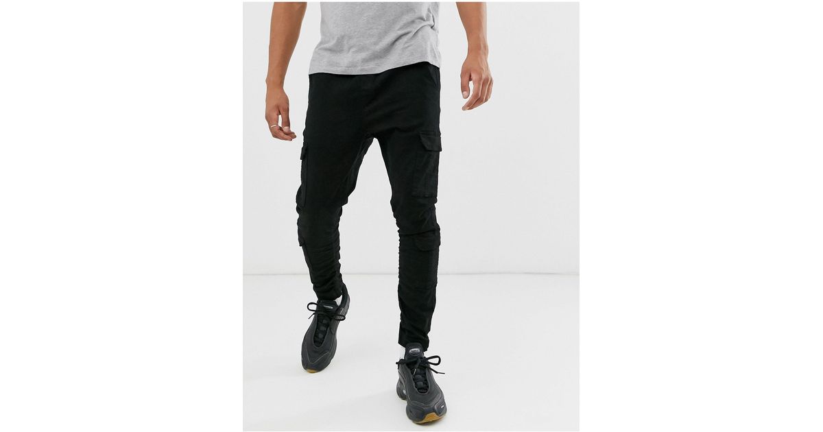 Brave Soul Utility Cargo Skinny Trouser 