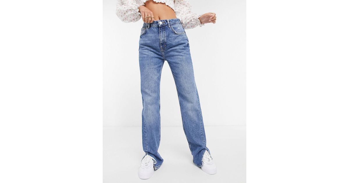 straight jeans pull and bear