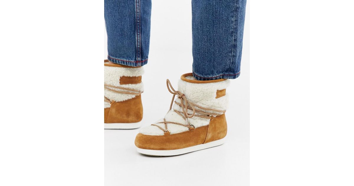 moon boot far side high shearling