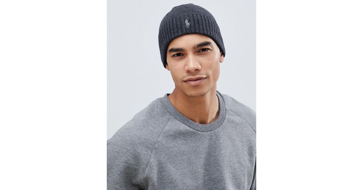 ralph lauren wool beanie