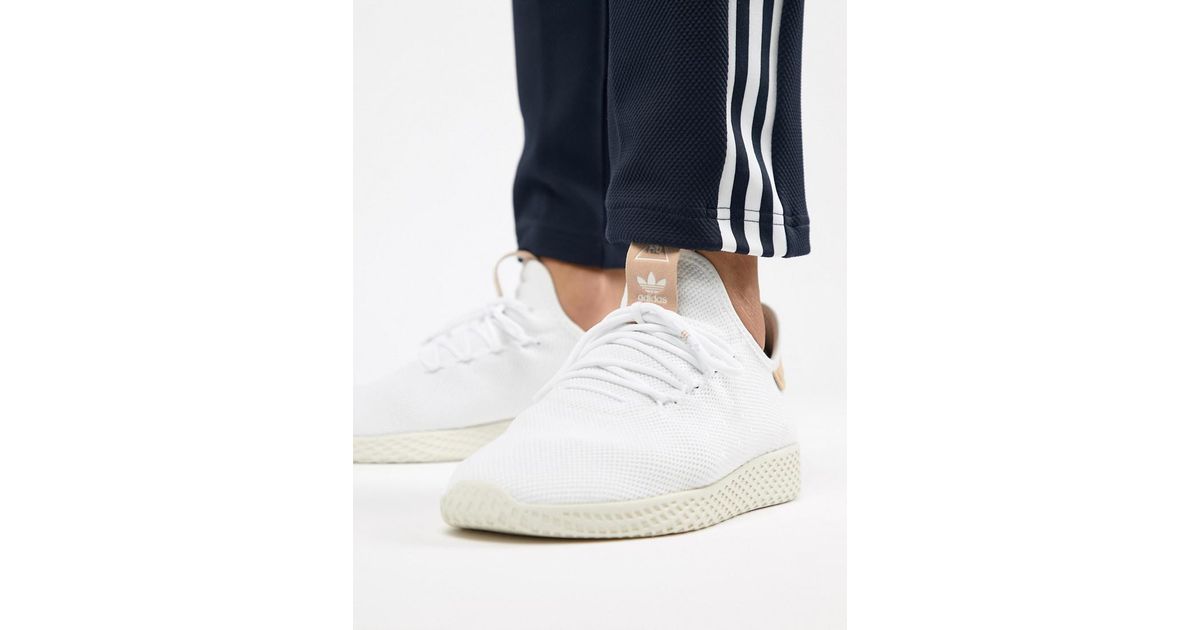 pharrell tennis hu white