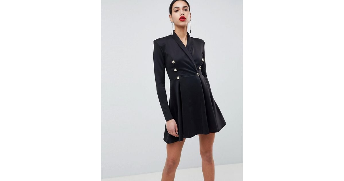 tuxedo skater dress