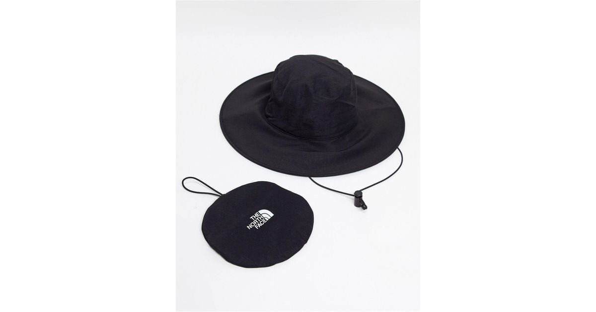 The North Face Twist And Pouch Hat in Black | Lyst