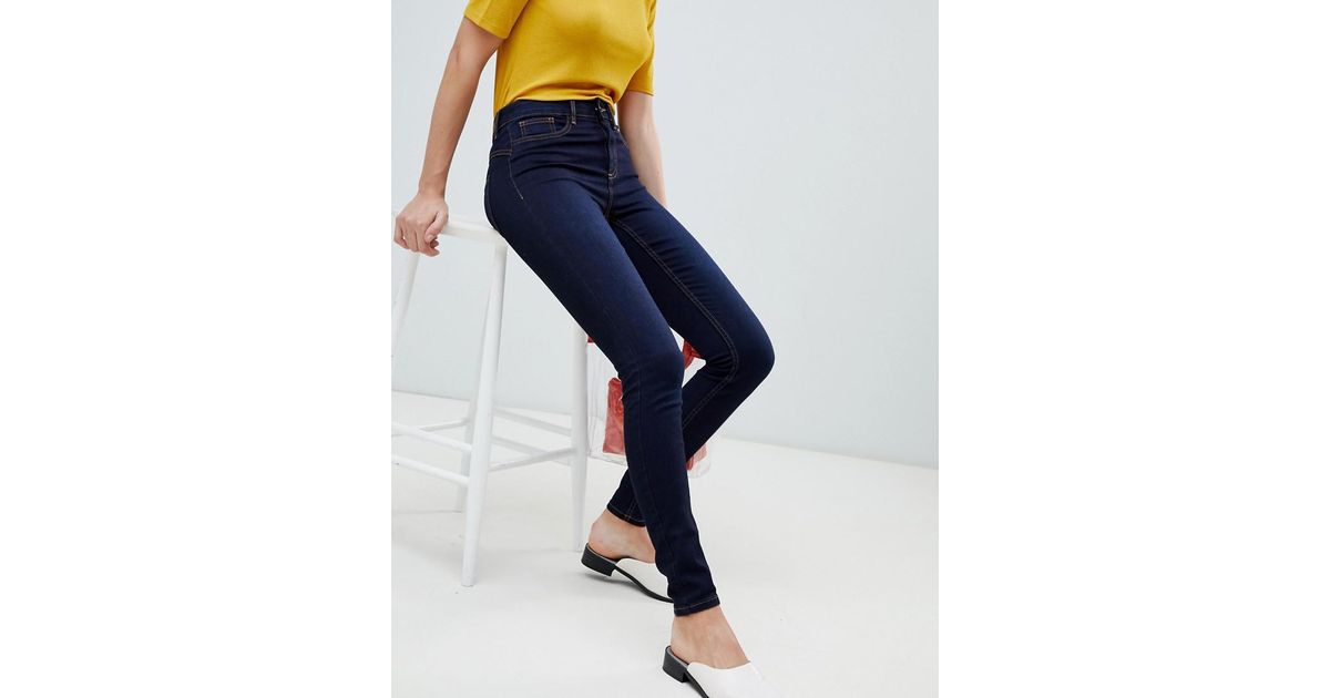 pieces jeggings high waist