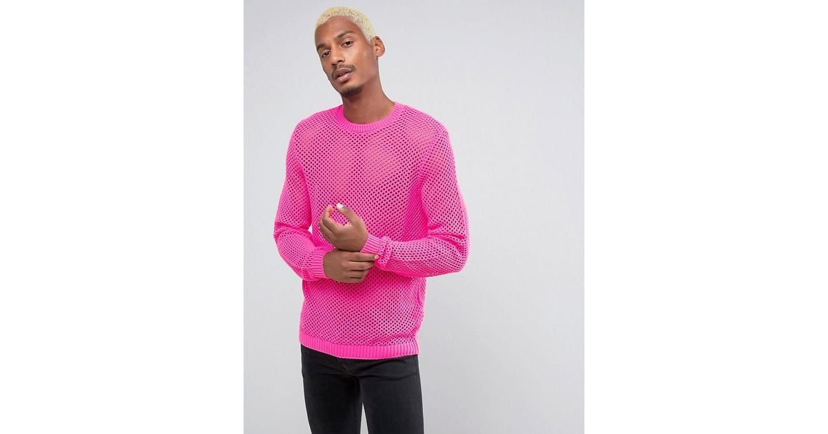 Neon sweater hotsell mens
