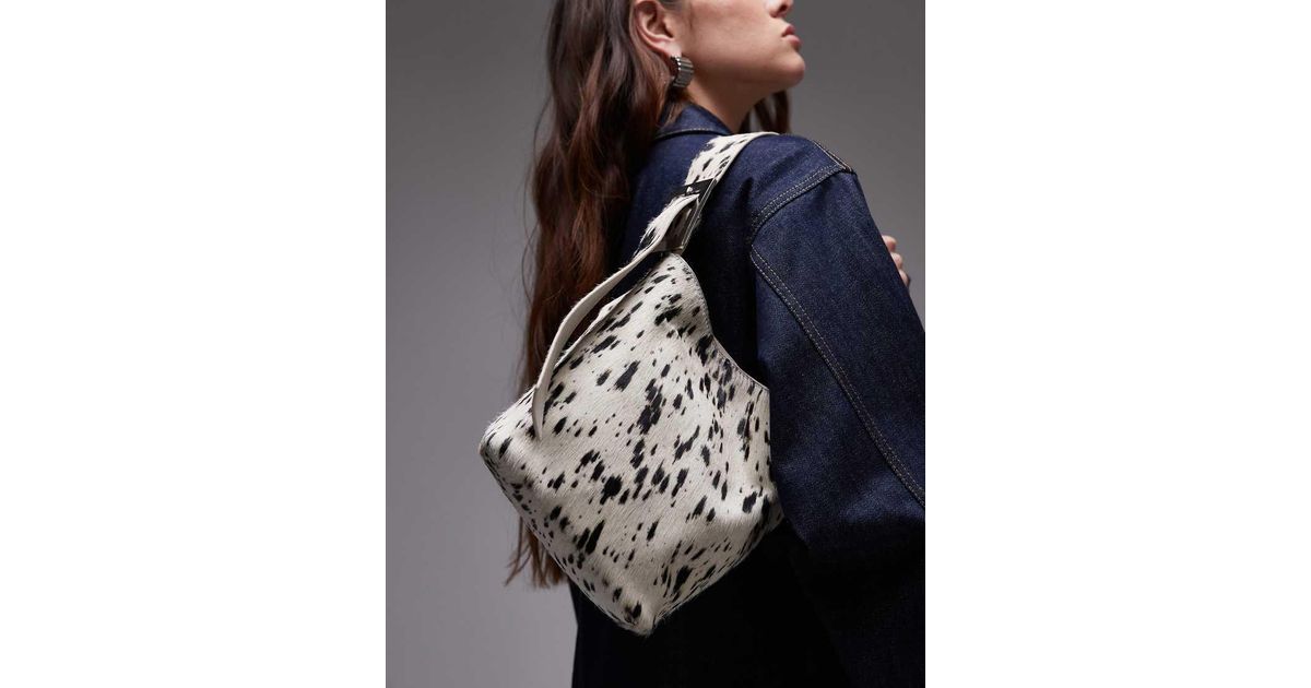 TOPSHOP Sinitta Shoulder Bag in Grey Lyst UK