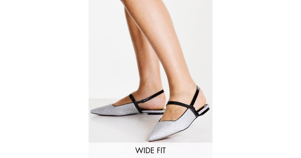 Wide fit flat mary jane shoes hotsell