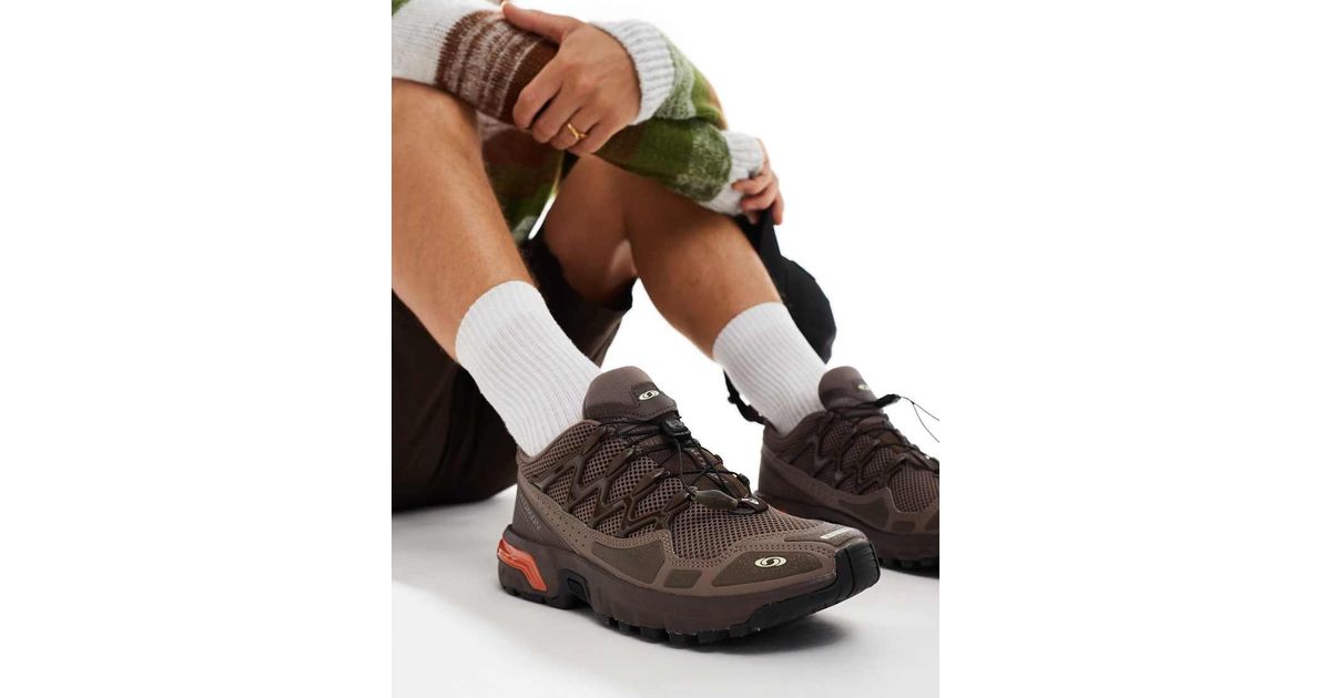 Salomon Acs+ Og Trainers in Brown | Lyst UK