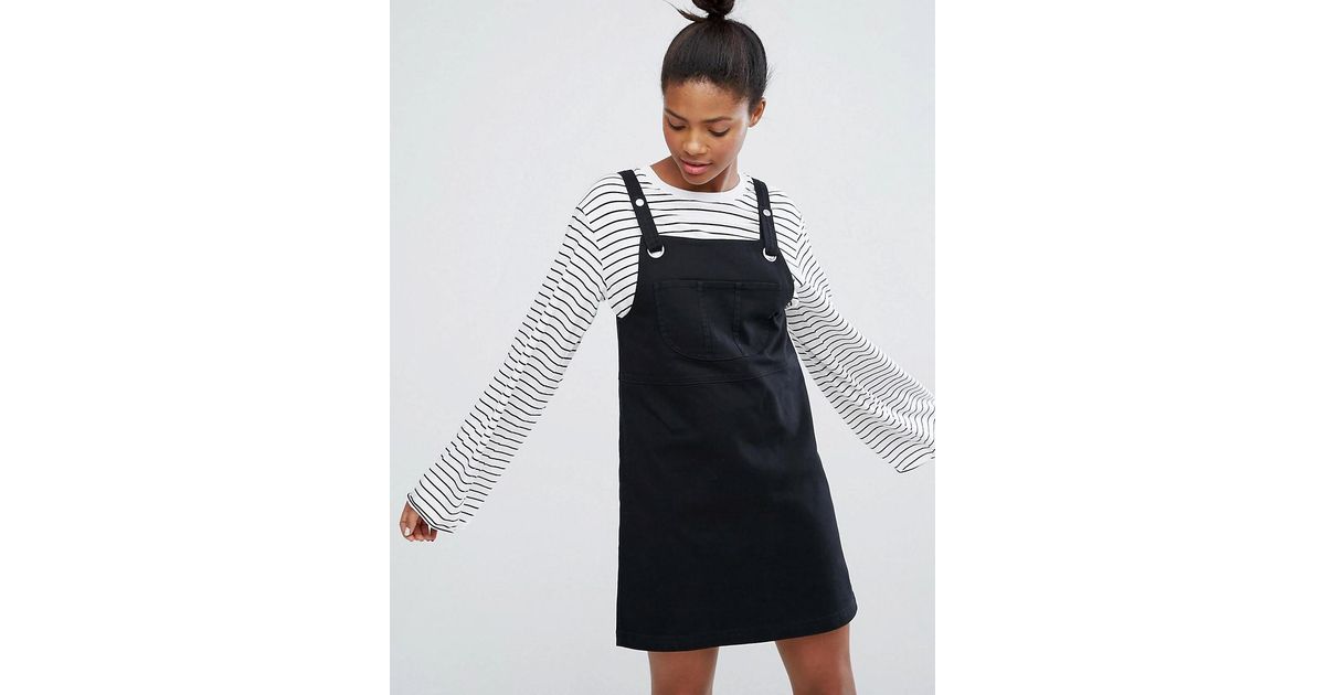 Monki dungaree dress Clearance