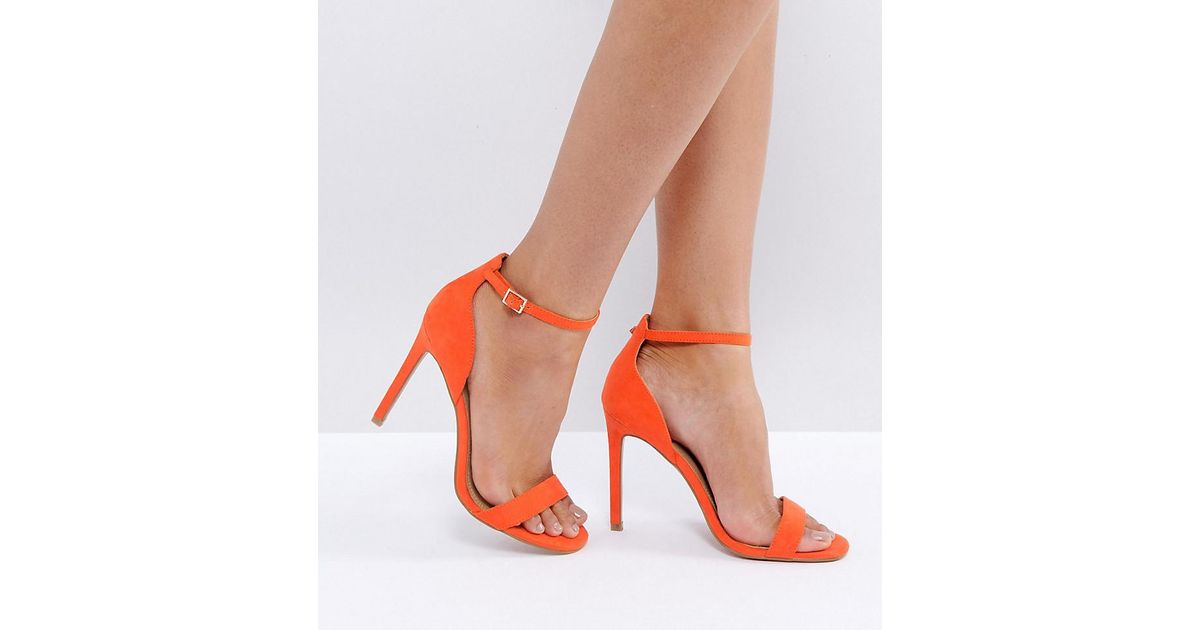 jimmy choo orange heels