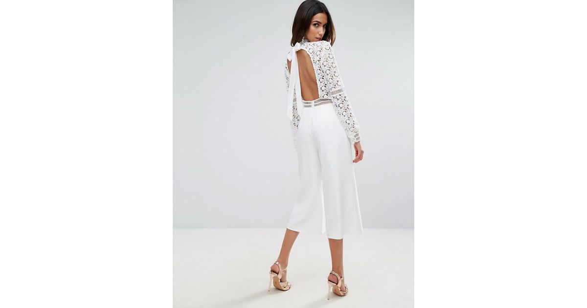 asos lace jumpsuit