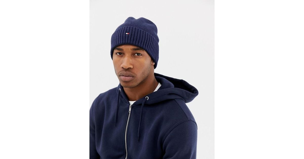 tommy hilfiger pima cotton cashmere beanie