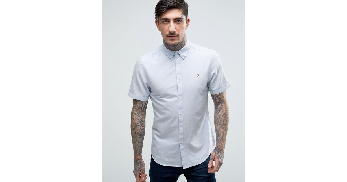 farah brewer short sleeve shirt