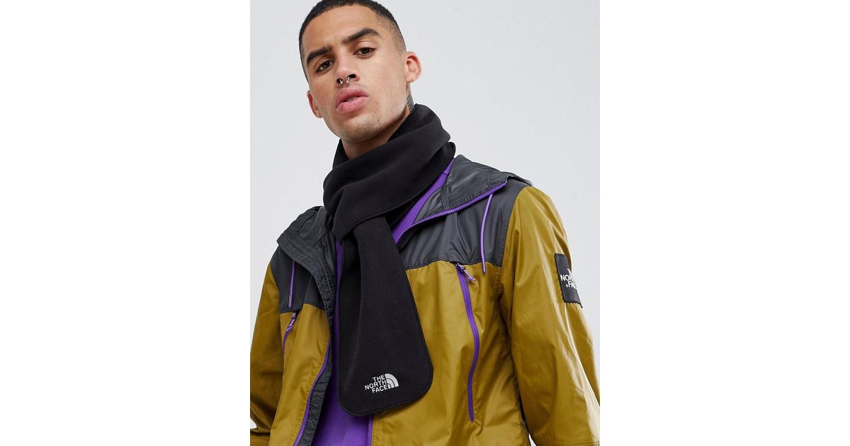 the north face fleece scarf