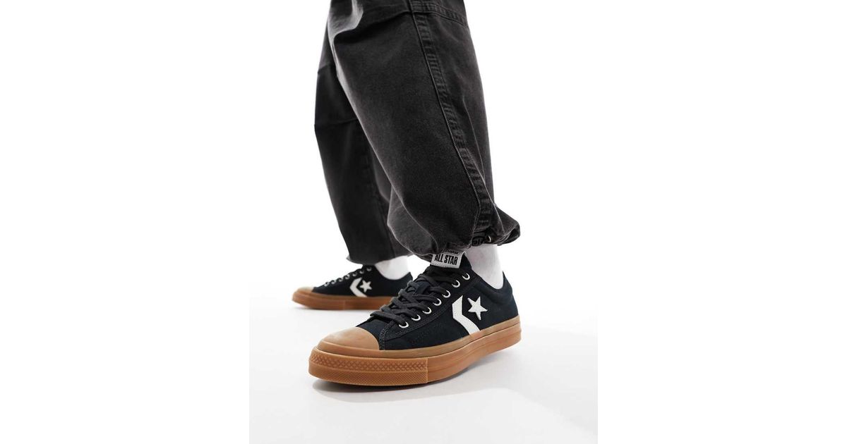 Star Player 76 Ox di Converse in Nero Lyst