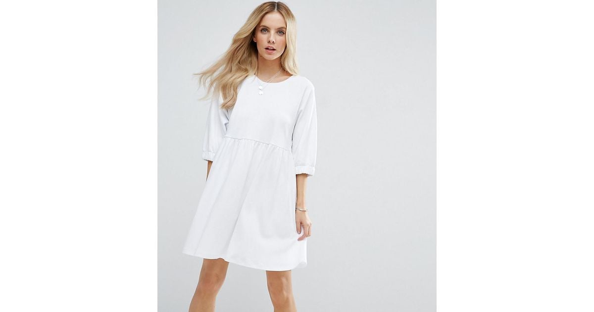 cotton smock dress