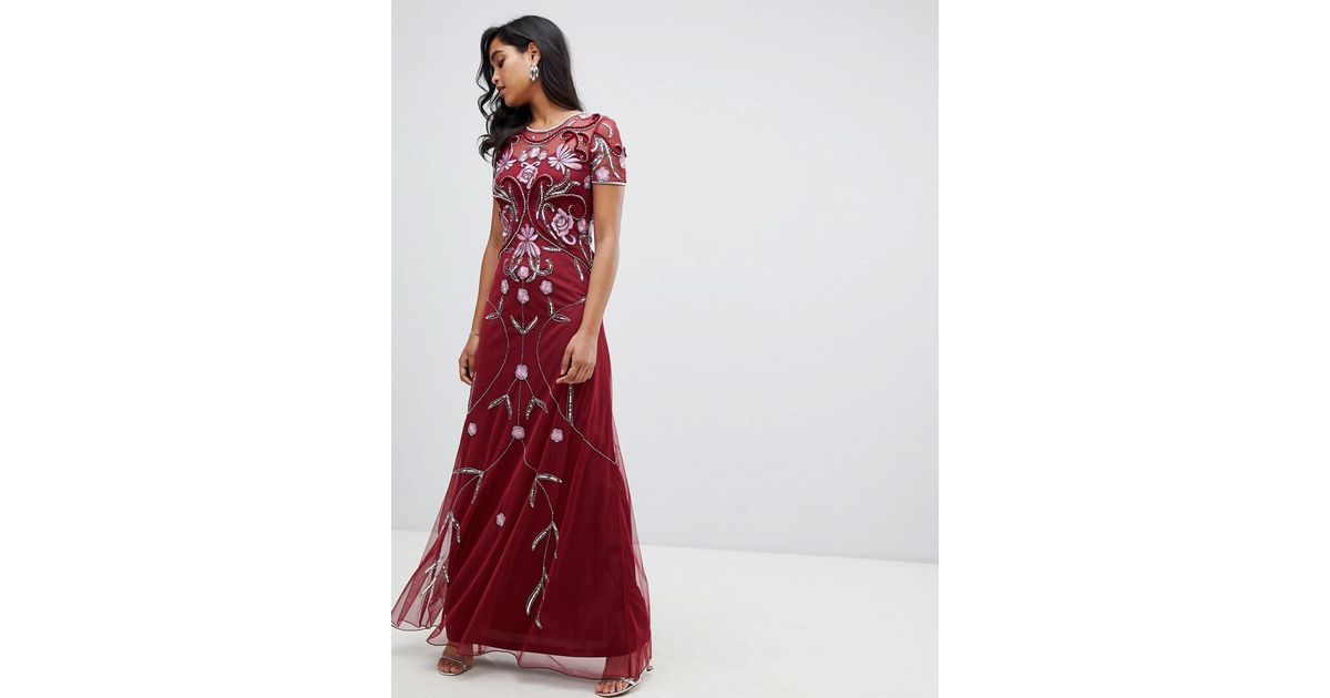 Frock and cheap frill maxi