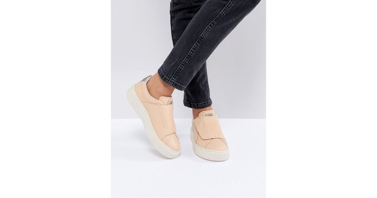 puma platform strap up trainer puma platform strap up trainer