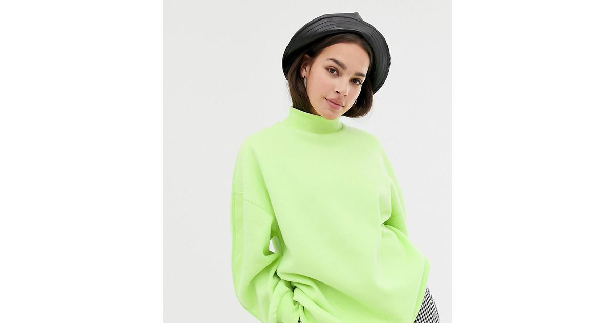 Pull vert bershka Clearance