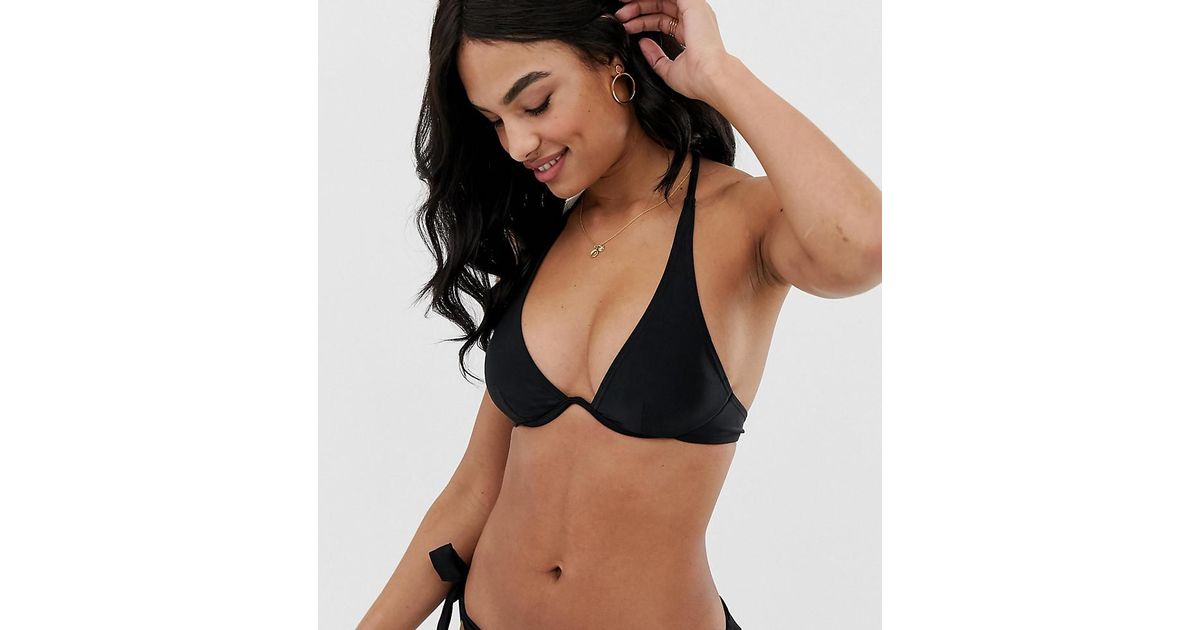 black monowire bikini