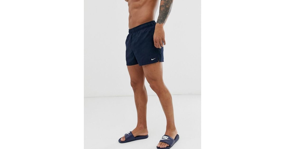 nike short swim trunks