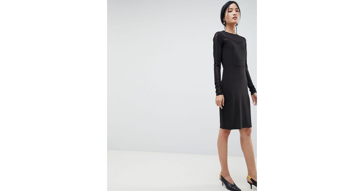 gestuz black dress
