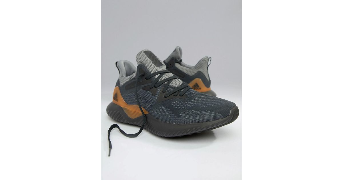 adidas running alphabounce 2 in black cg4762
