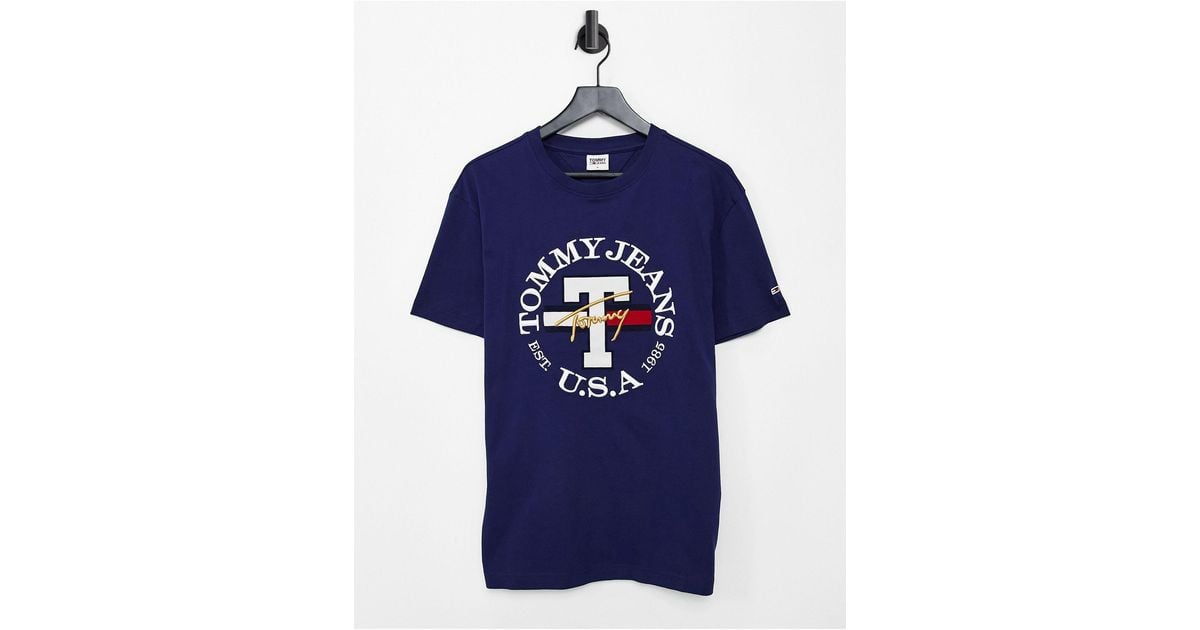 Visiter la boutique Tommy HilfigerTommy Hilfiger Circular Logo Tee T-Shirt Homme 