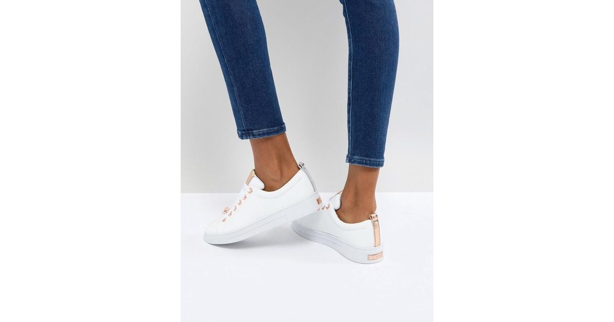ted baker kellei trainers white
