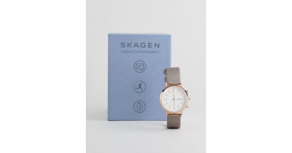 skagen hald connected hybrid smartwatch
