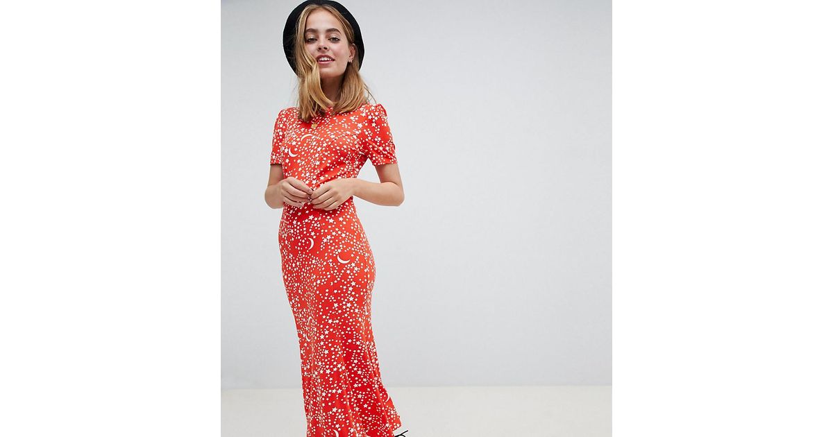 petite maxi tea dress