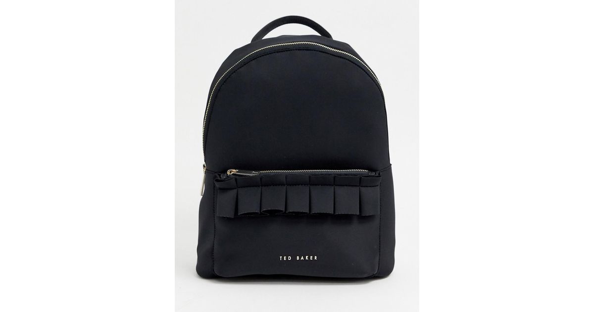 ted baker black rucksack