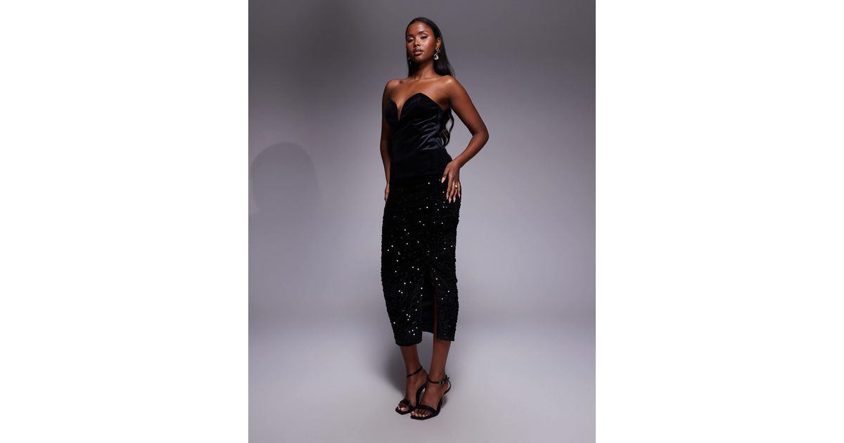 river island sequin midi dress River Island Sequin Midi Skirt Rose Gold Rose Gold Sequin Tie Front Swing  Midi Dress River Island