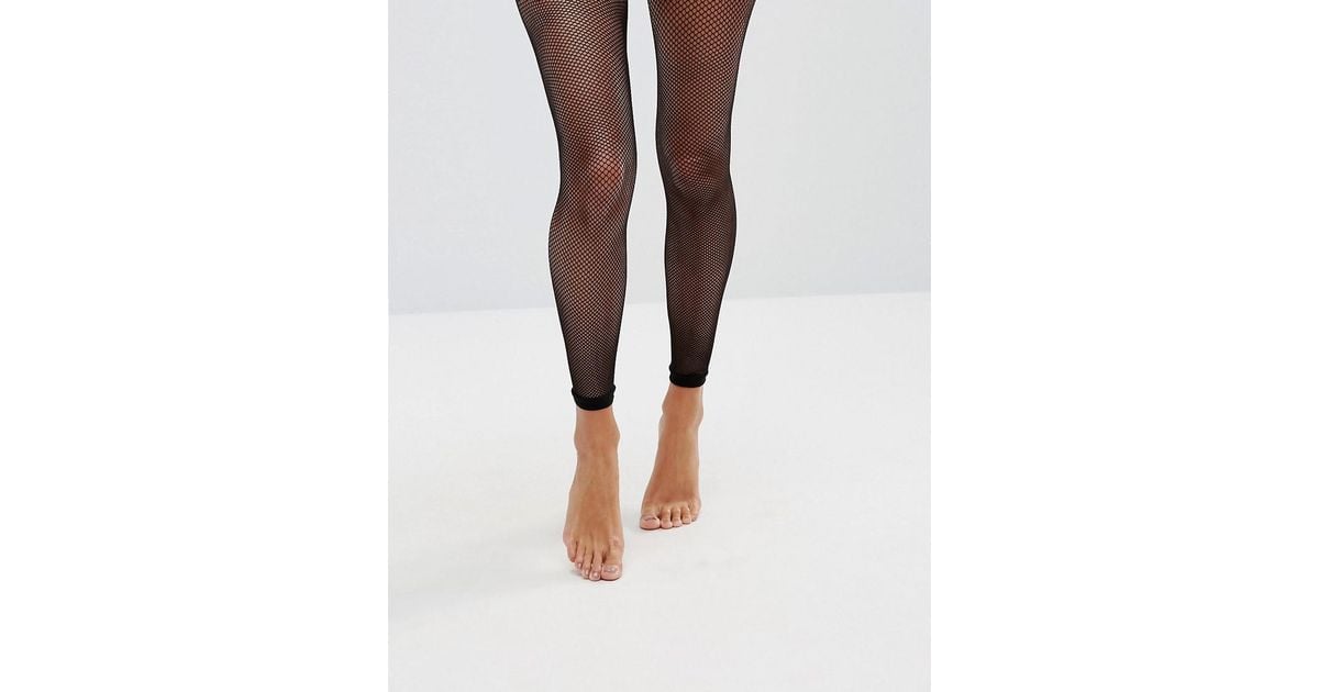 ASOS Synthetic Design Footless Tights in Black Lyst