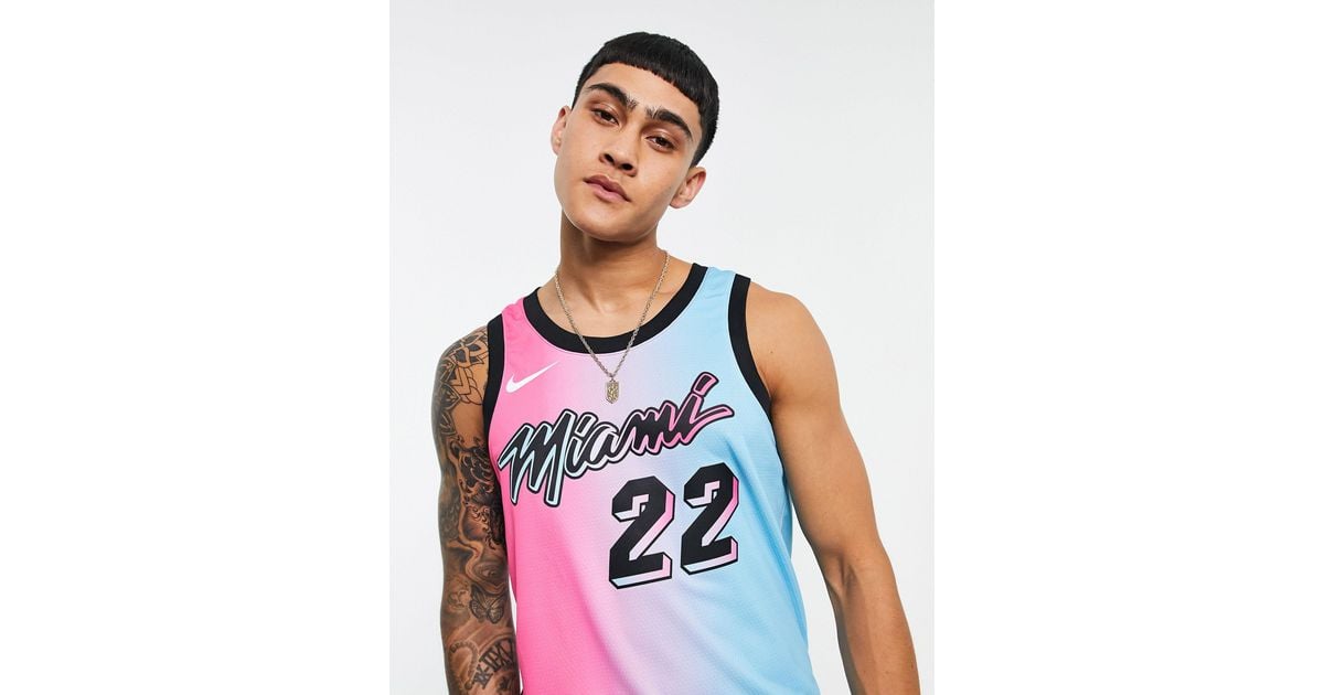 Nike Basketball - nba miami heat swingman - träger in Pink für ...