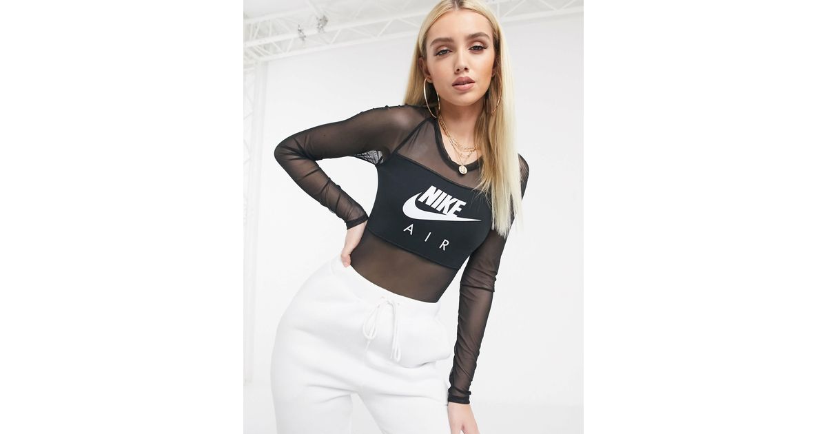 nike air mesh bodysuit