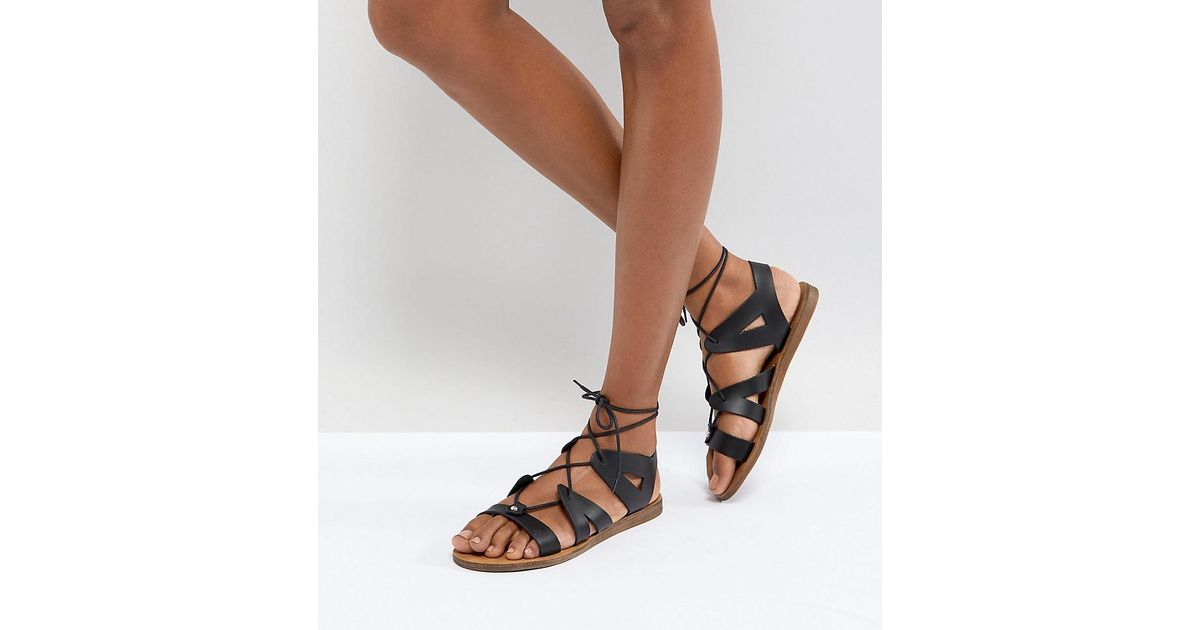 office lace up sandals