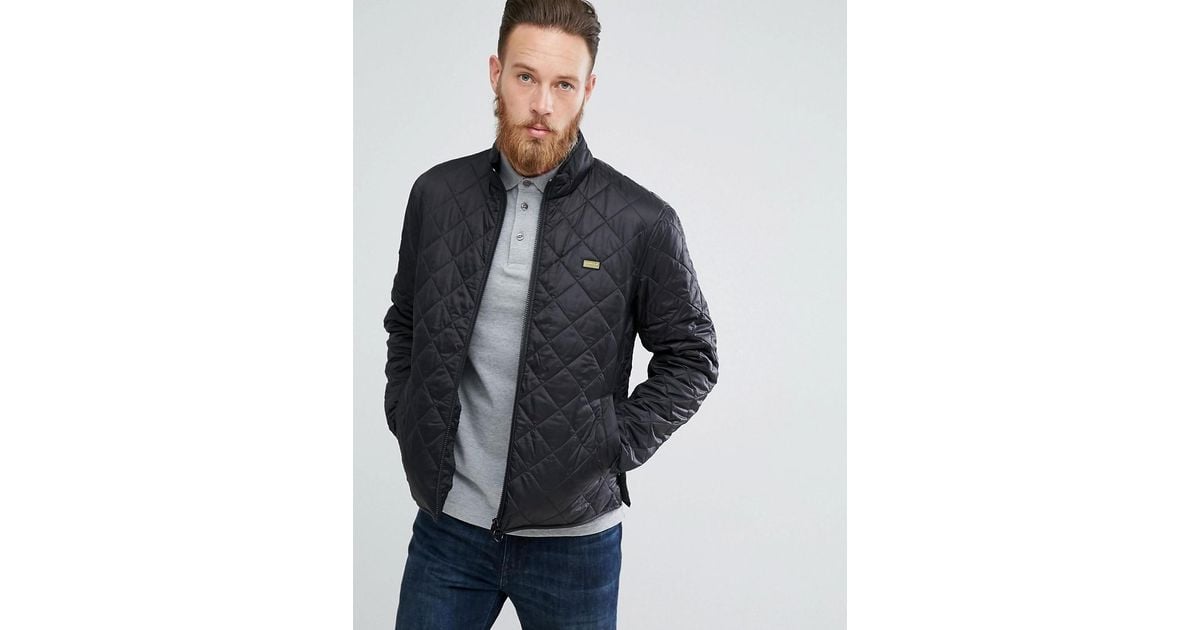 barbour gear quilted jacket
