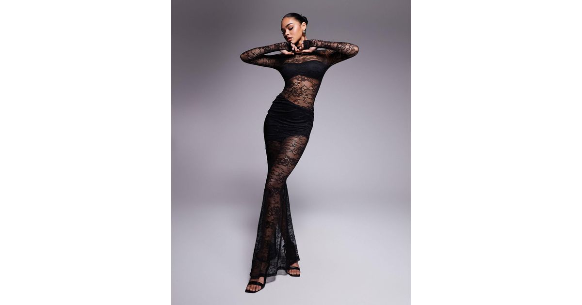 Drape Skirt set: Black