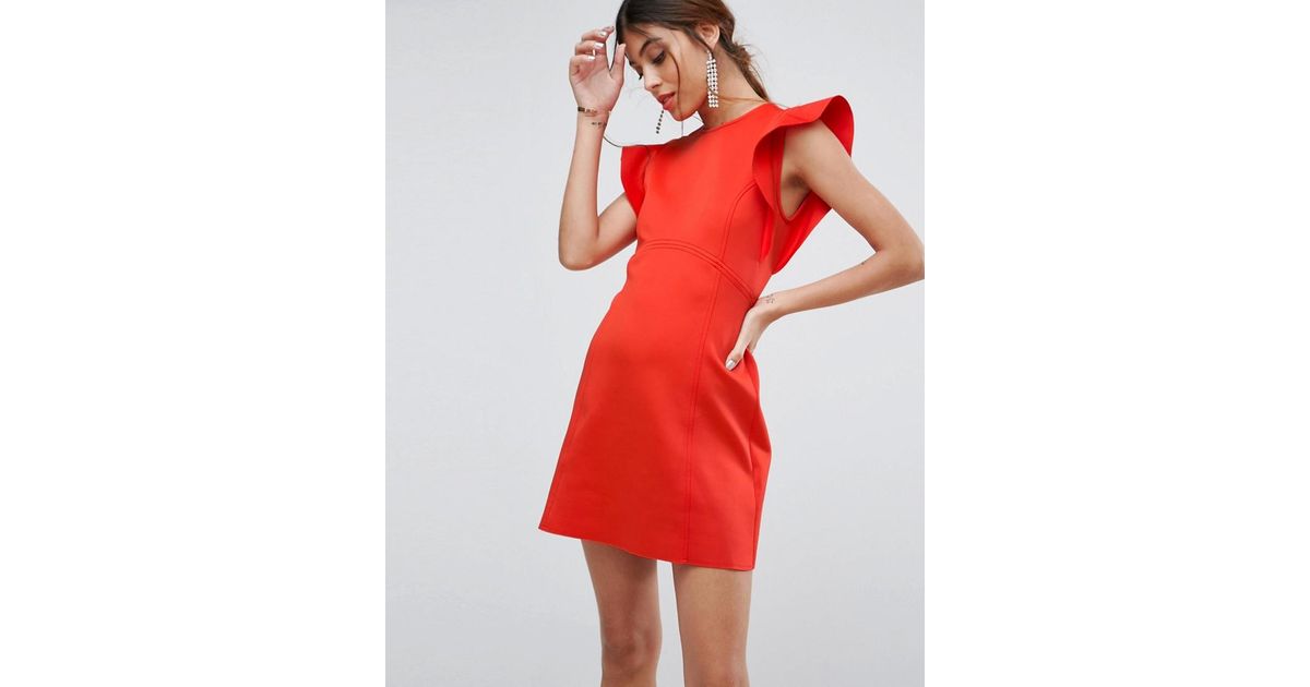 asos scuba dress