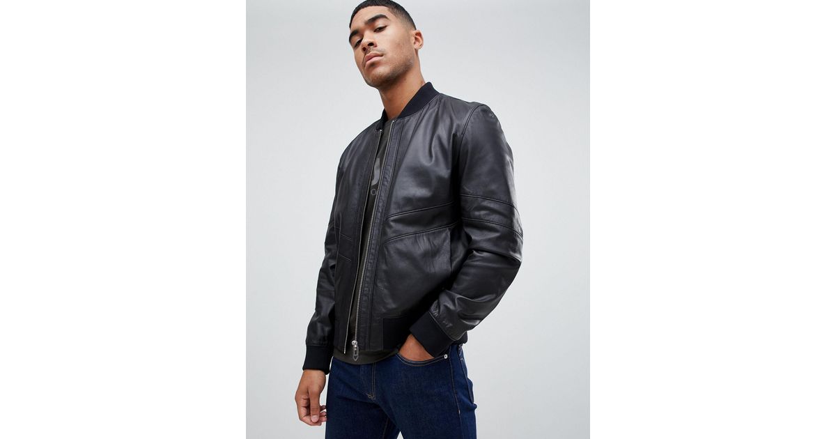 hugo lachlan leather jacket