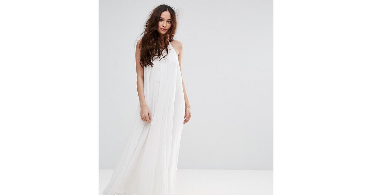 missguided pleated maxi dress