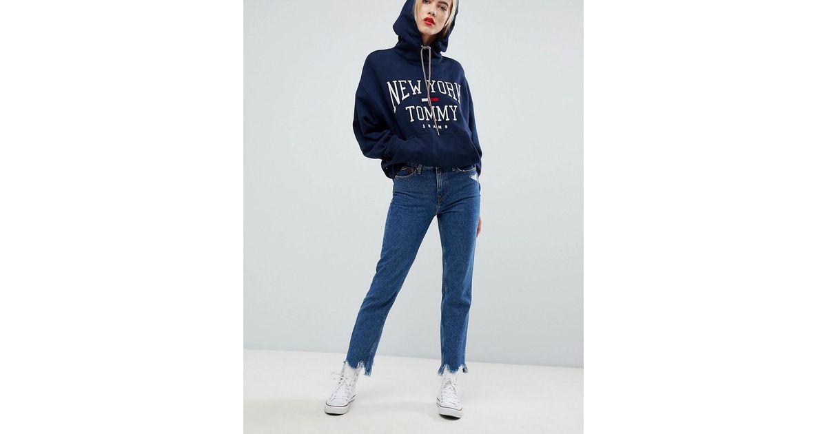 tommy jeans high rise slim izzy