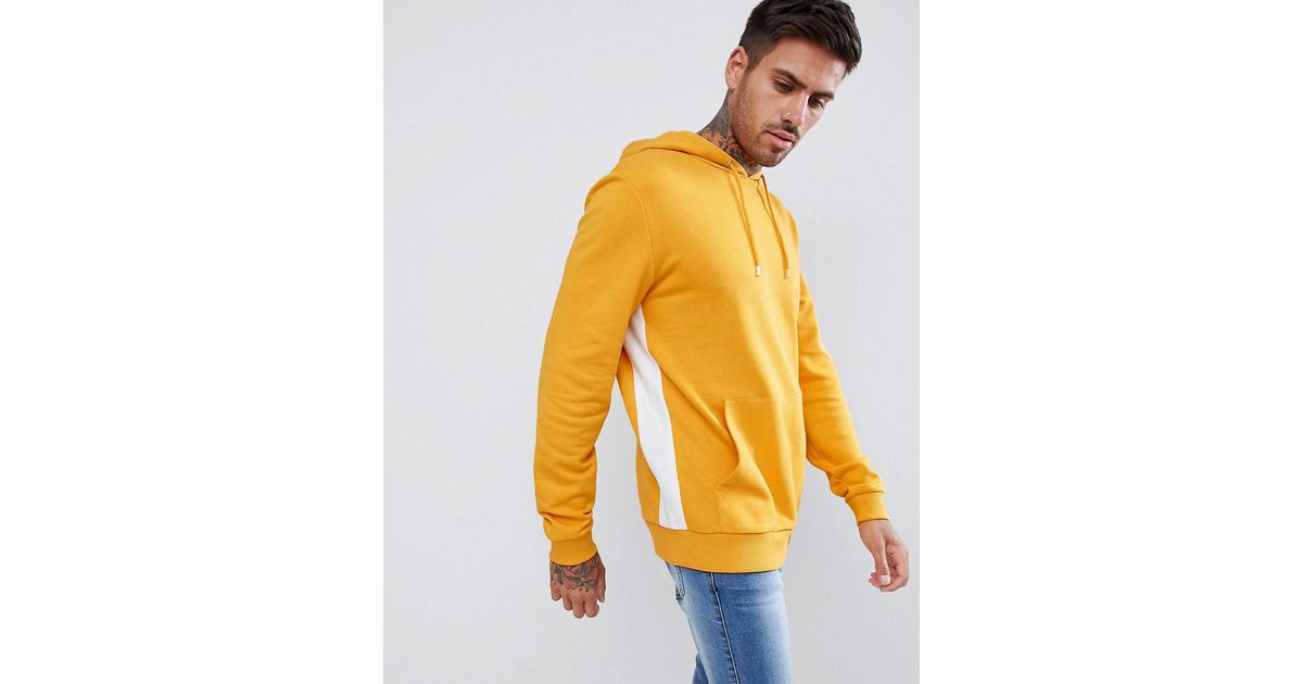 yellow hoodie asos