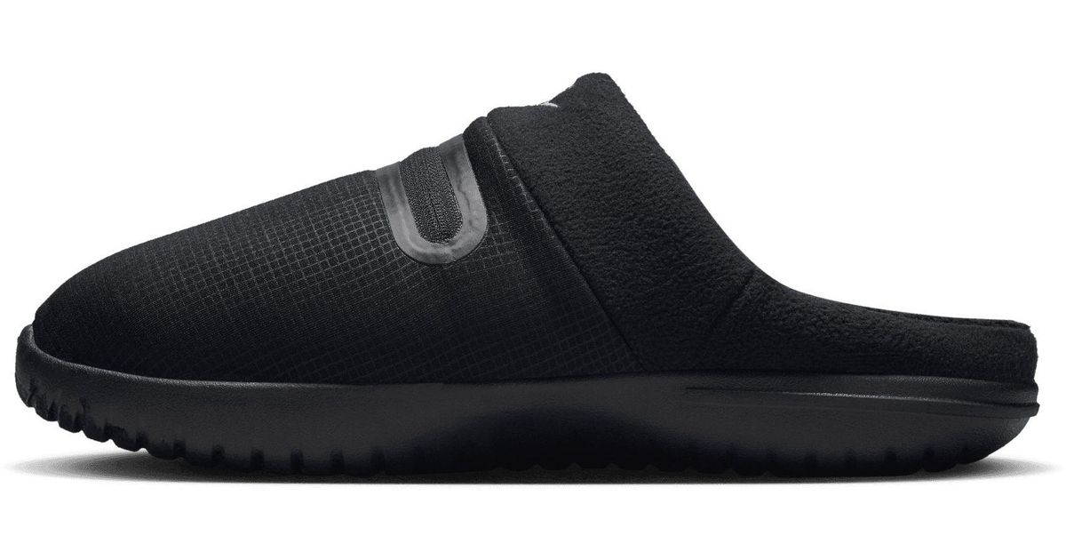 Nike Burrow Slipper in Black for Men Lyst