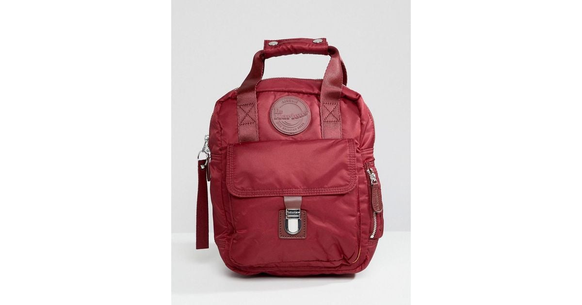 dr martens small flight backpack