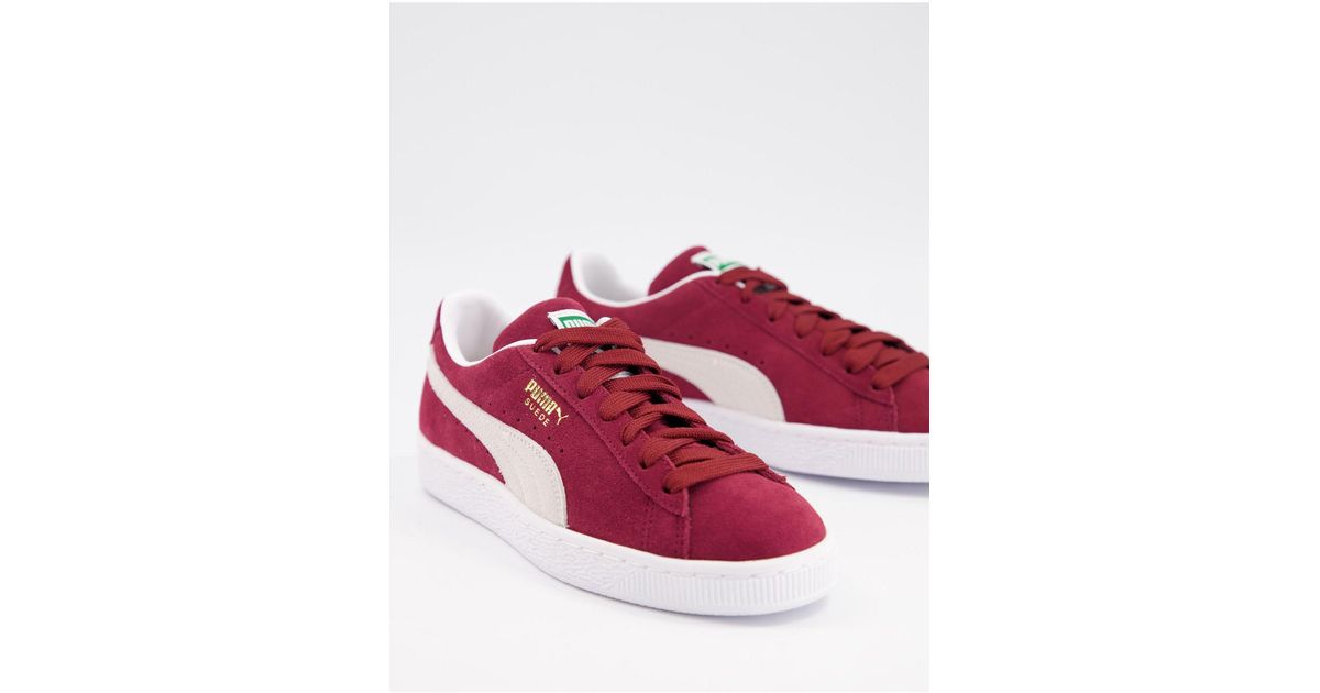 puma red classic