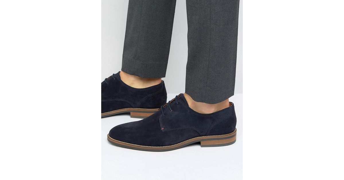 tommy hilfiger suede shoes