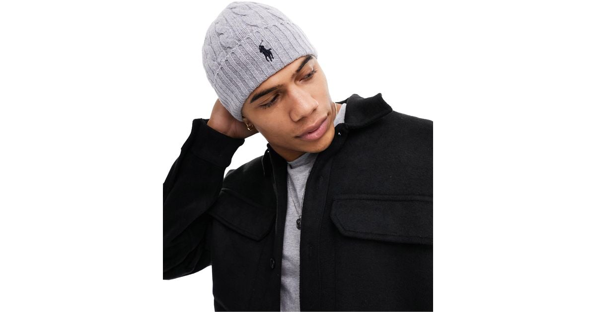 Polo merino wool clearance hat