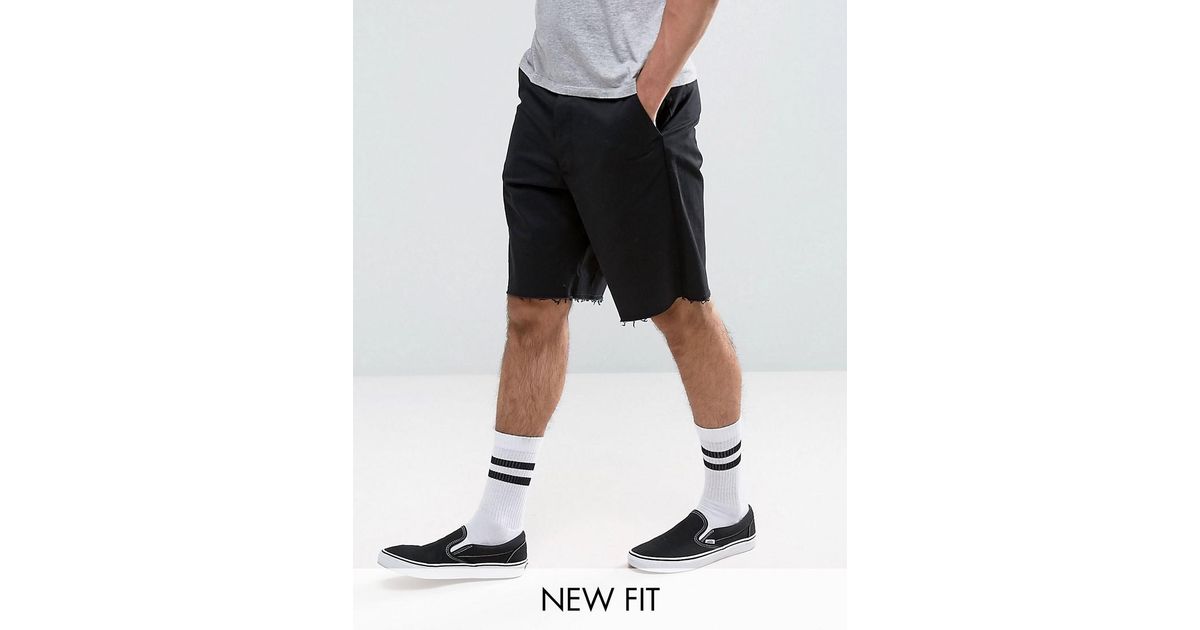 Black skater shorts hotsell